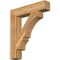 Ekena Millwork Balboa Block Rough Sawn Bracket, Western Red Cedar, 6"W x 32"D x 36"H BKT06X32X36BOA05RWR - alternate 1